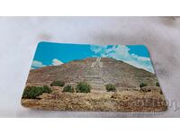 Καρτ ποστάλ San Juan Teotihuacan Πυραμίδα του Ήλιου
