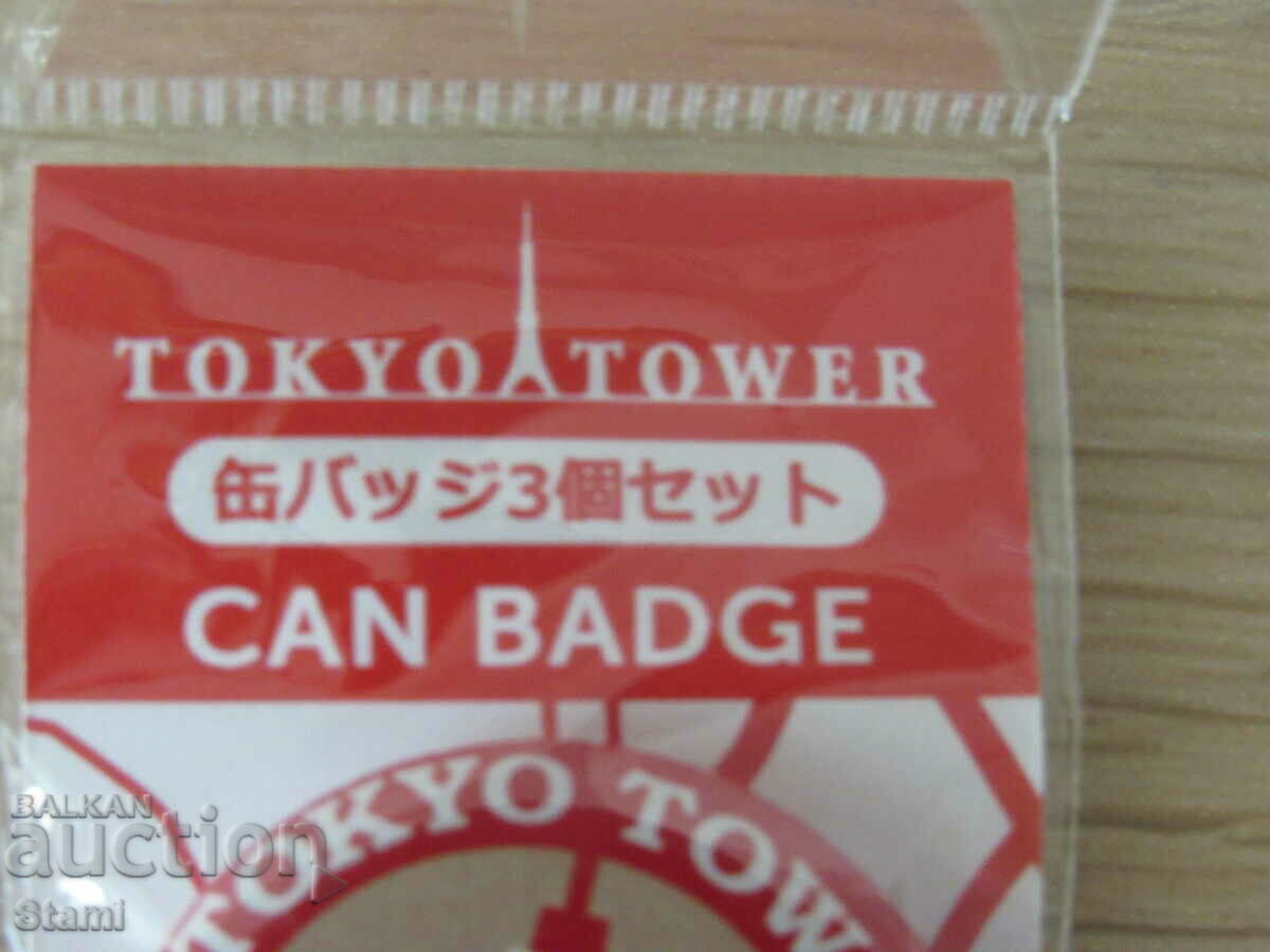 Σετ 3 σημάτων από τον Πύργο του Τόκιο, Ιαπωνία με τιμή 21.00 BGN | € 10.74 Σετ 3 σημάτων από τον Πύργο του Τόκιο, Ιαπωνία με τιμή 21.00 BGN | € 10.74