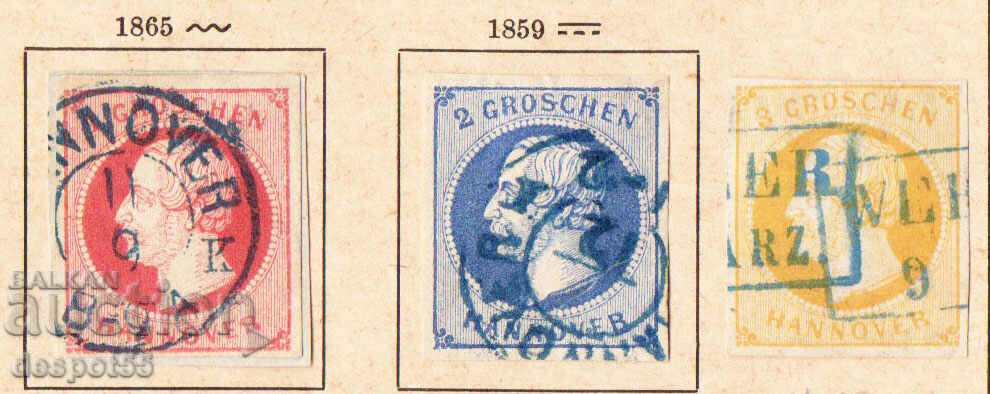 Auction 1859-1868. Germany (Baden, Hanover). Coats of arms. Auction 1859-1868. Germany (Baden, Hanover). Coats of arms.
