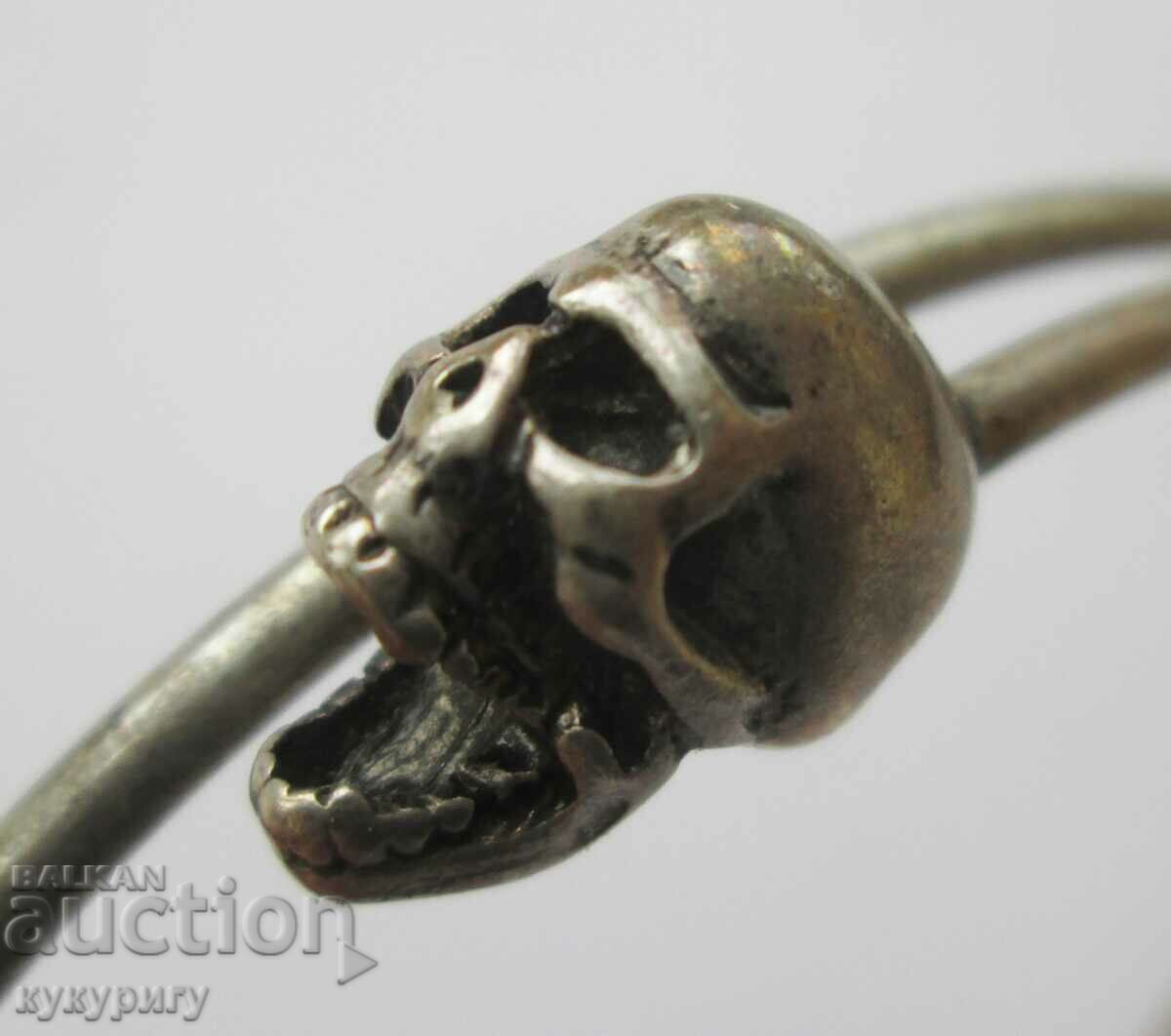 Old round skull bracelet - 5 Old round skull bracelet - 5