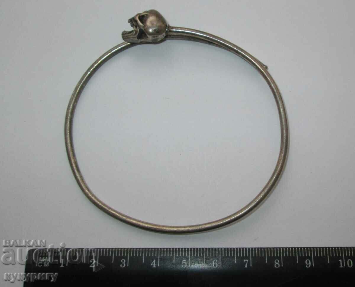 Old round skull bracelet - 6 Old round skull bracelet - 6