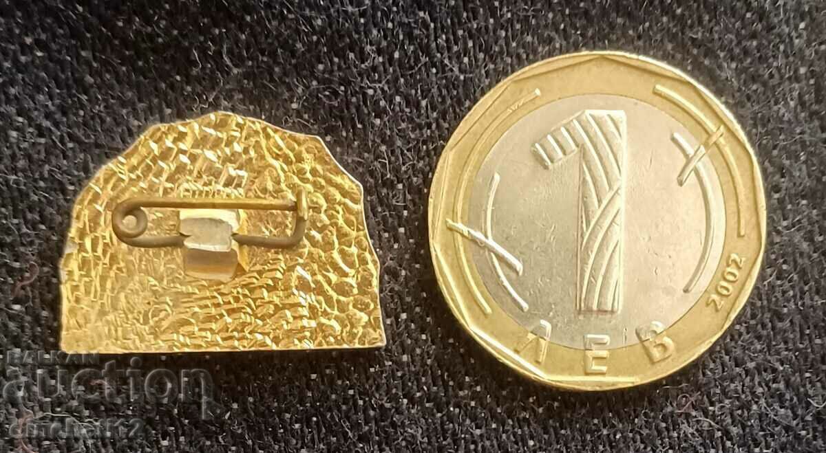 Auction Badge - Bacho Kiro cave 1937. TOURISM BULGARIA Auction Badge - Bacho Kiro cave 1937. TOURISM BULGARIA