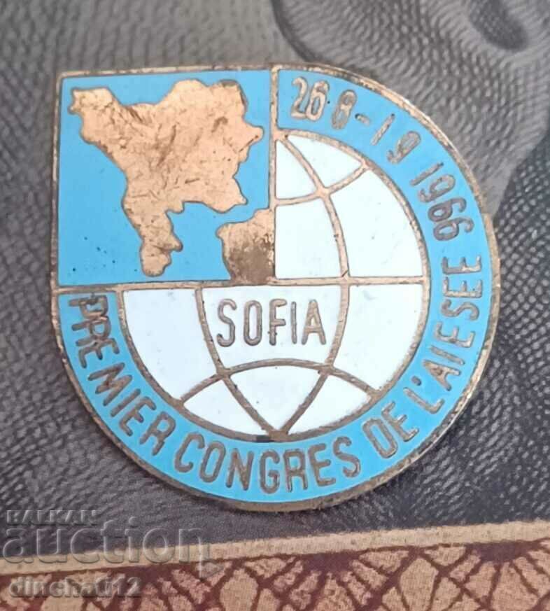 Delivery of AIESEE. FIRST CONGRESS - SOFIA 1966 Delivery of AIESEE. FIRST CONGRESS - SOFIA 1966