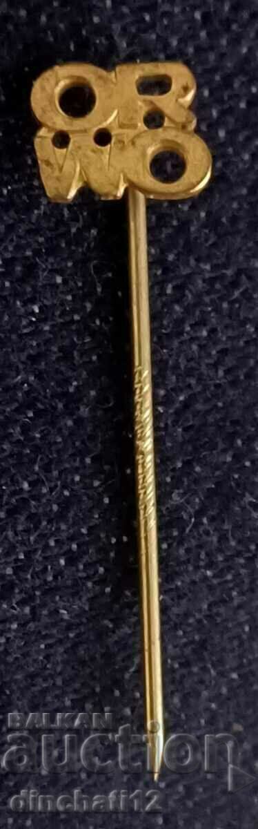 Auction ORWO Photography cinema badge Auction ORWO Photography cinema badge