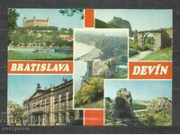 Bratislava  - traveled  CSSR  Old Post card   - A 1507