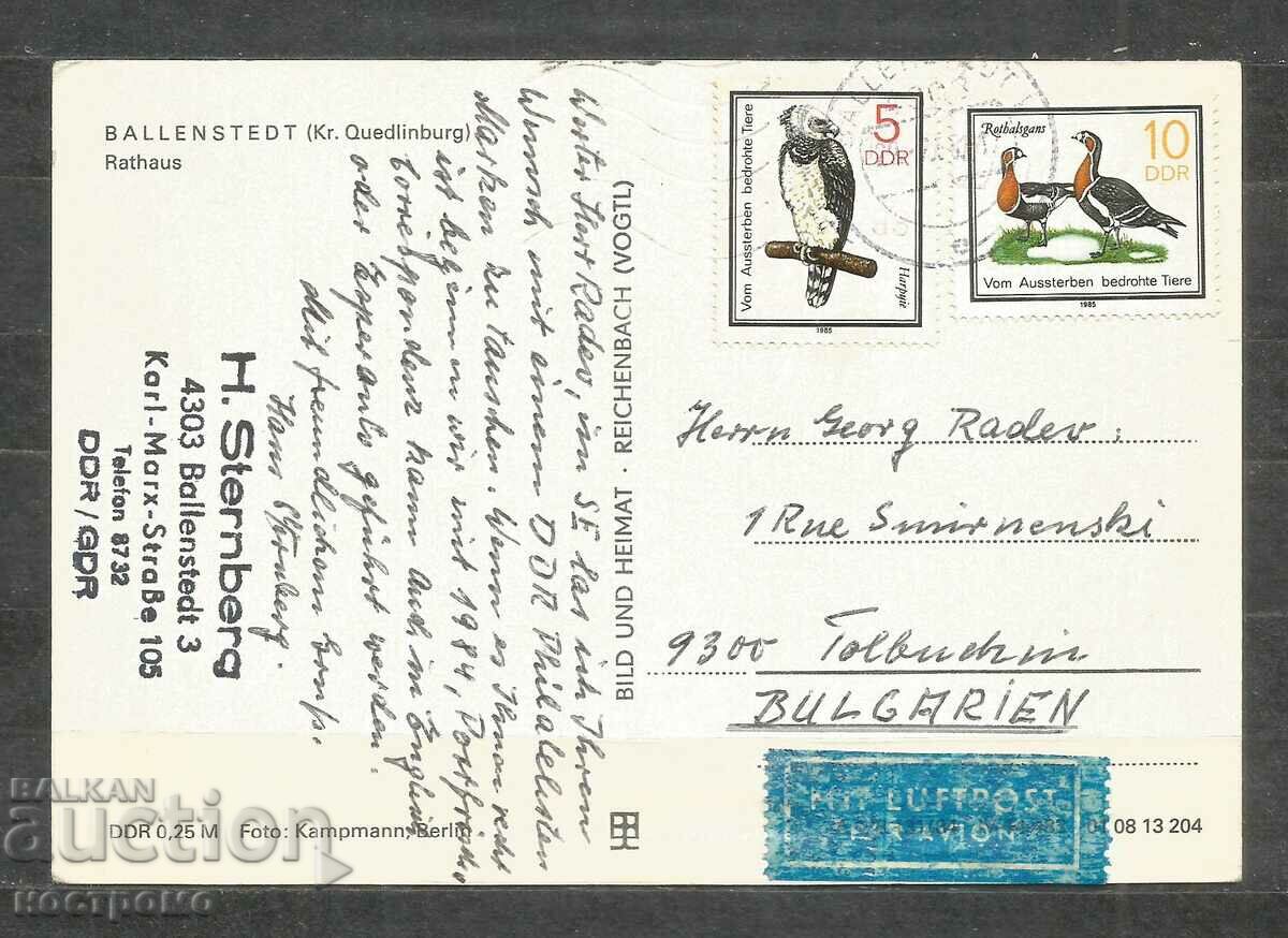 Ballenstedt   - traveled  DDR  Old Post card   - A 1510