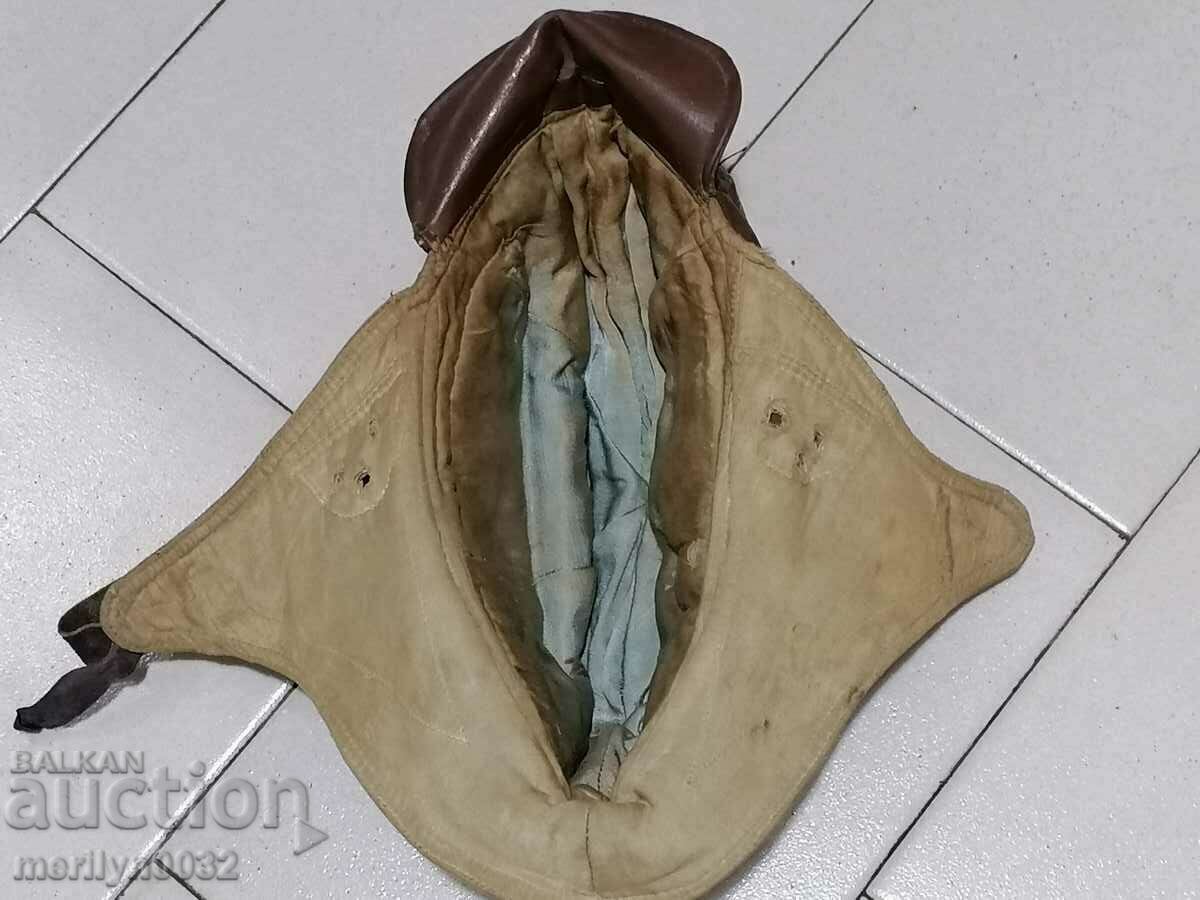 Motorcycle leather helmet MIA 50s NRB - 7 Motorcycle leather helmet MIA 50s NRB - 7