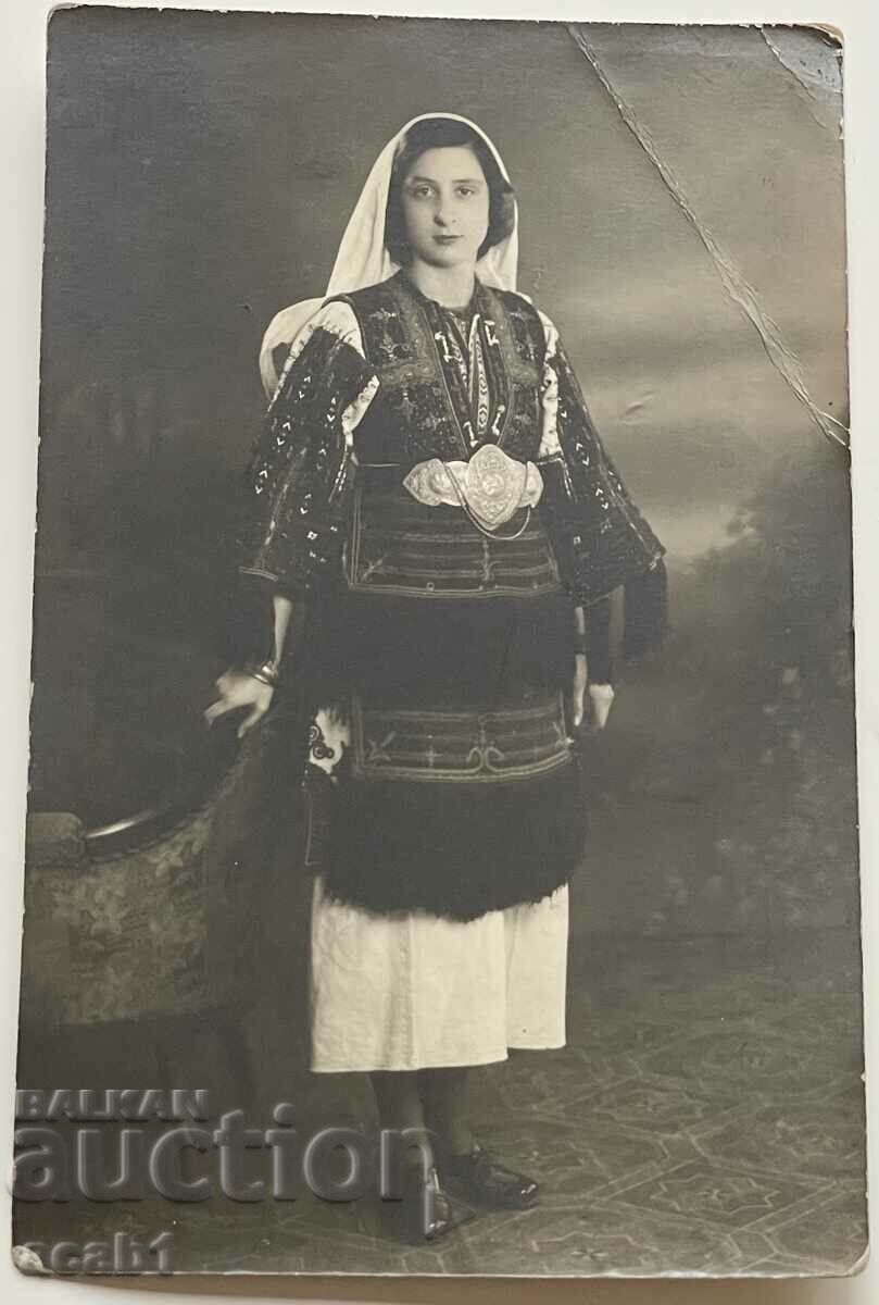Girl in Pafti Costume