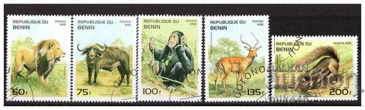 БЕНИН 1995 Африканска фауна С.Т.О.  серия