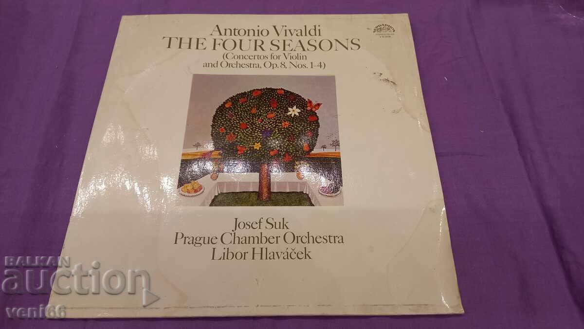 Record de gramofon - Antonio Vivaldi 4 sezoane
