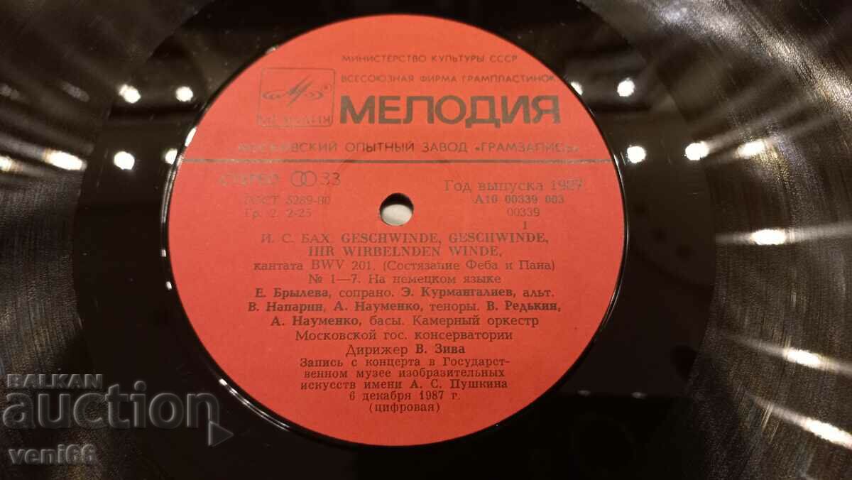 Auction Gramophone record - Concert at the museum 1 Auction Gramophone record - Concert at the museum 1