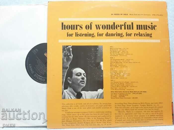 Marty Gold And His Orchestra – 24 Pieces Of Gold 1962 with price 49.00 BGN | € 25.05 Marty Gold And His Orchestra – 24 Pieces Of Gold 1962 with price 49.00 BGN | € 25.05