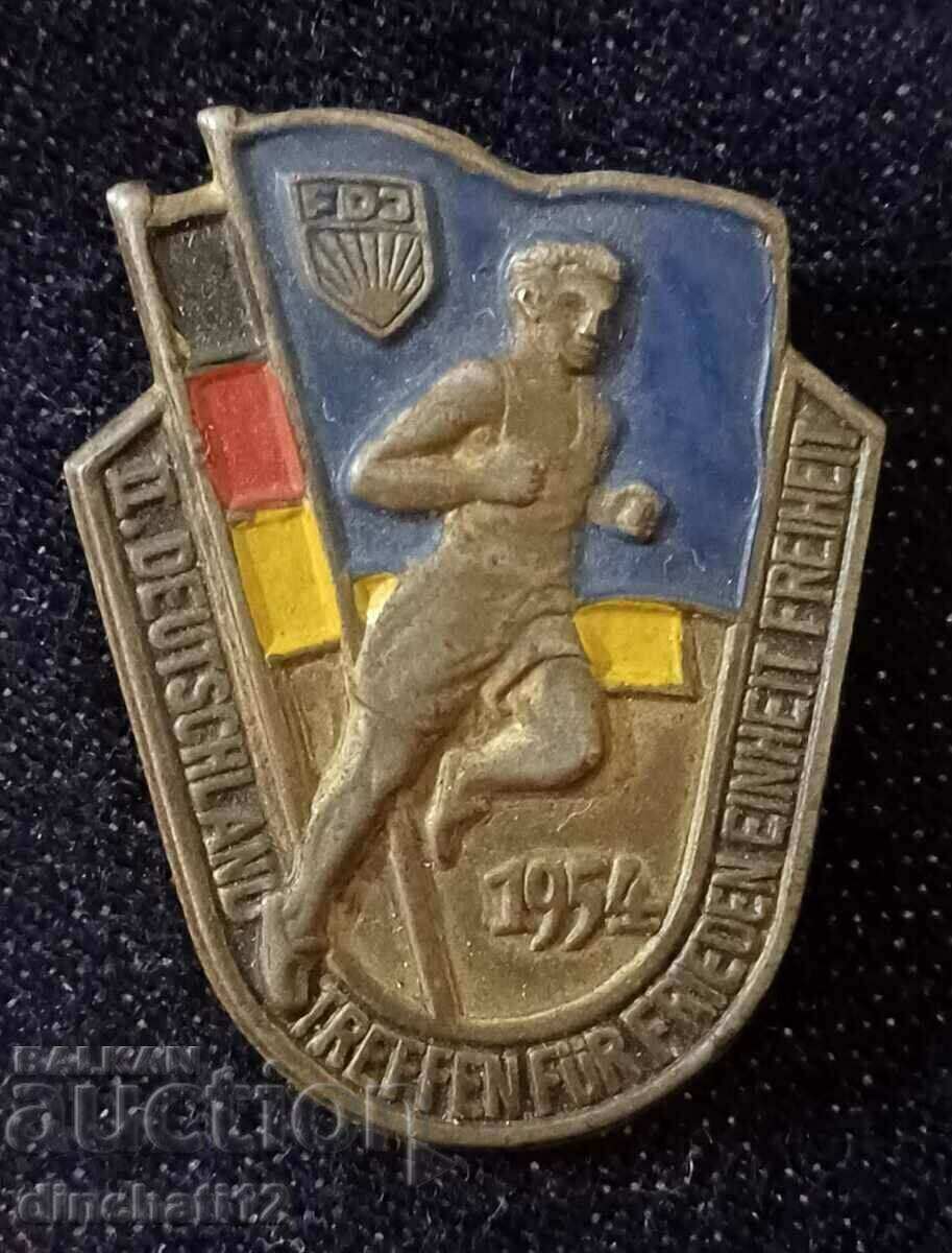 Sign II. Deutschland Treffen für Frieden Einheit Freiheit with price 24.00 BGN | € 12.27 Sign II. Deutschland Treffen für Frieden Einheit Freiheit with price 24.00 BGN | € 12.27