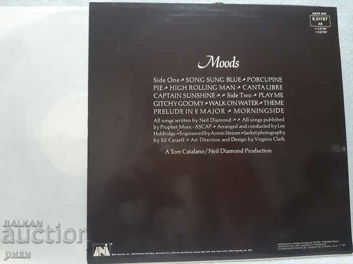 Neil Diamond – Moods 1973 with price 25.00 BGN | € 12.78 Neil Diamond – Moods 1973 with price 25.00 BGN | € 12.78