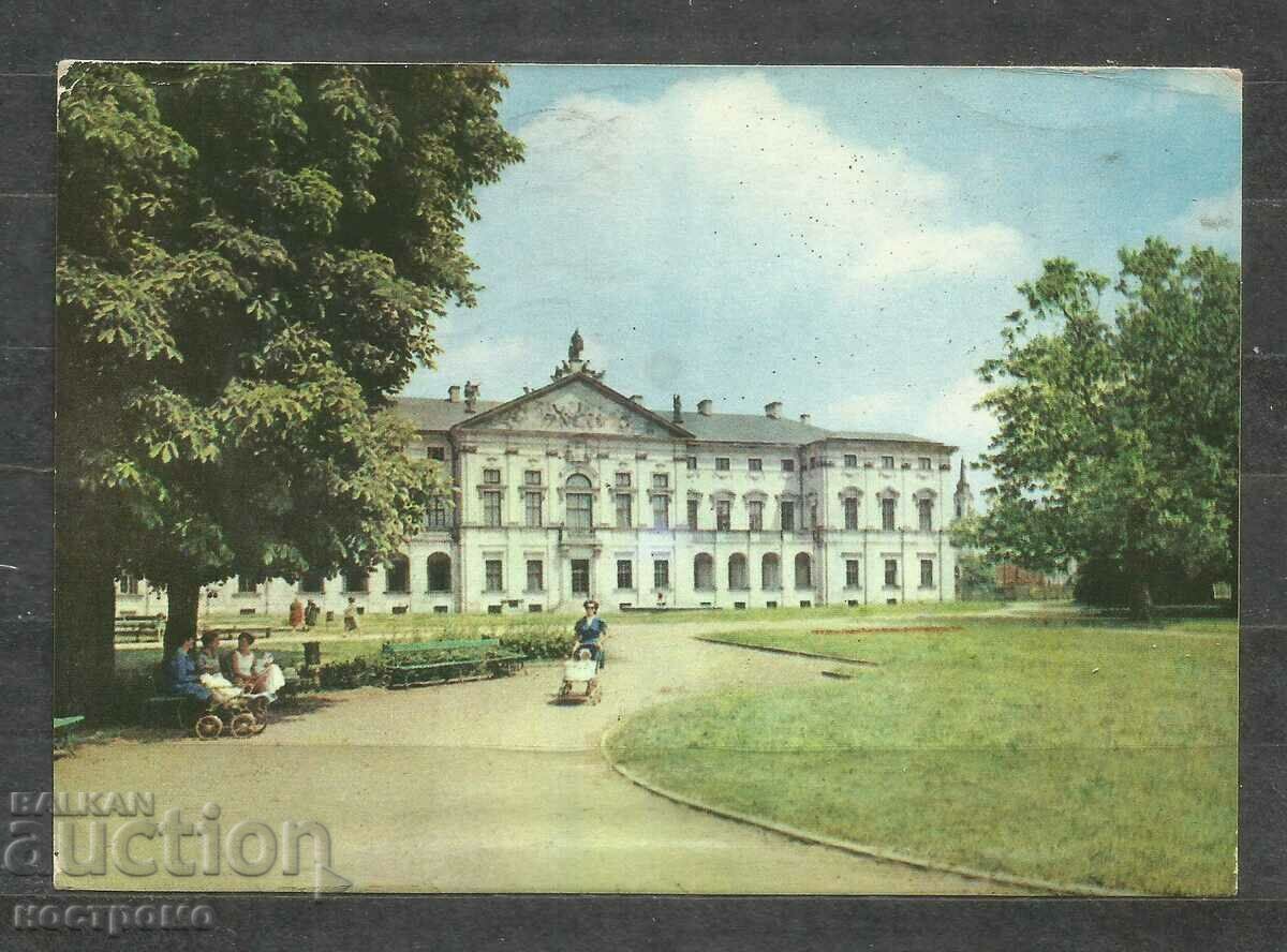 Warszawa - traveled Poland Old Post card - A 1541