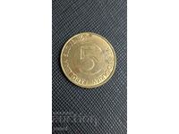 Σλοβενία 5 τόλαρα, 2000