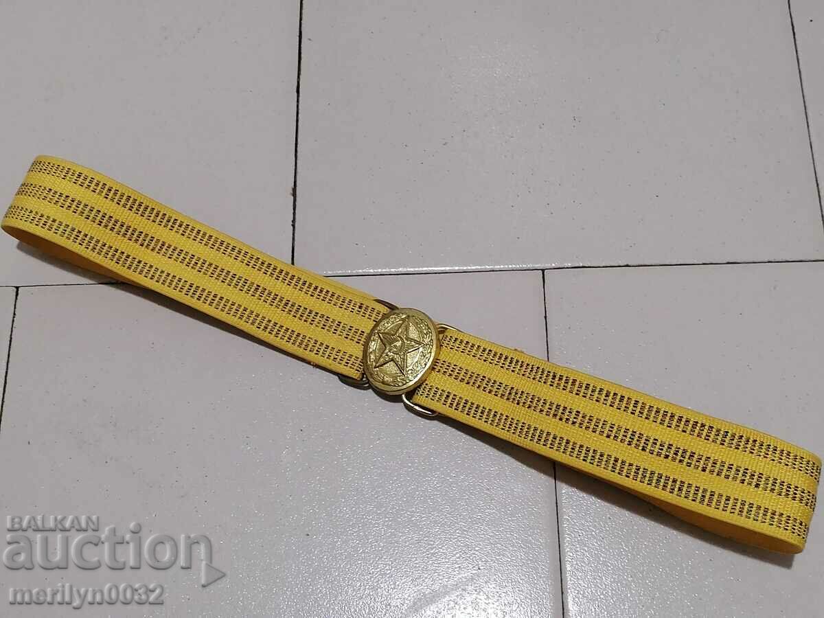Officer parade belt scarf with blyah USSR buckle, buckle with price 52.00 BGN | € 26.59 Officer parade belt scarf with blyah USSR buckle, buckle with price 52.00 BGN | € 26.59