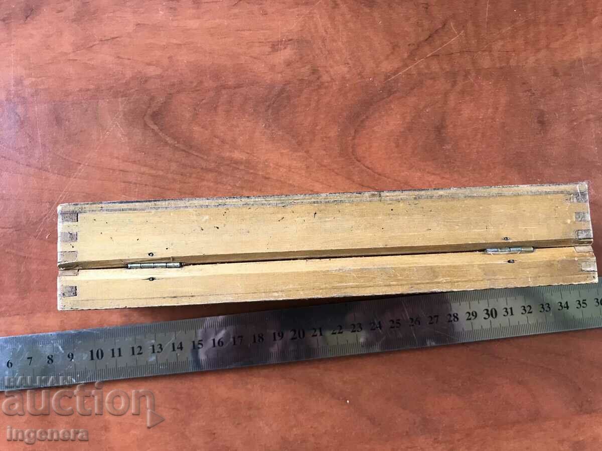 Delivery of BOX PENCIL CASE ANTIQUE FROM SOCA PYROGRAPH DRAWING Delivery of BOX PENCIL CASE ANTIQUE FROM SOCA PYROGRAPH DRAWING