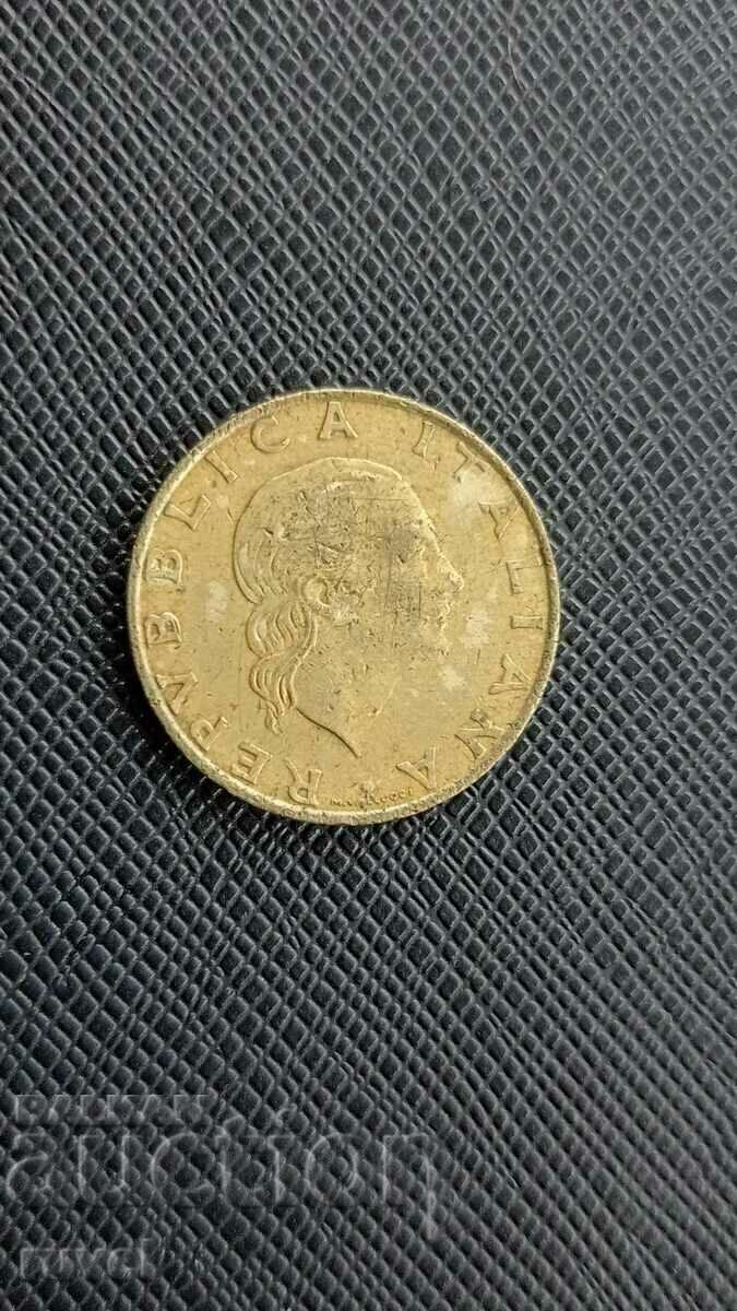 Italy, 200 Lire 1998 with price 0.30 BGN | € 0.15 Italy, 200 Lire 1998 with price 0.30 BGN | € 0.15
