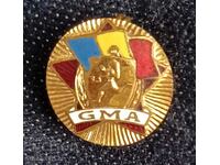 Σημάδι. GMA Ready for Labor and Defense Ρουμανία