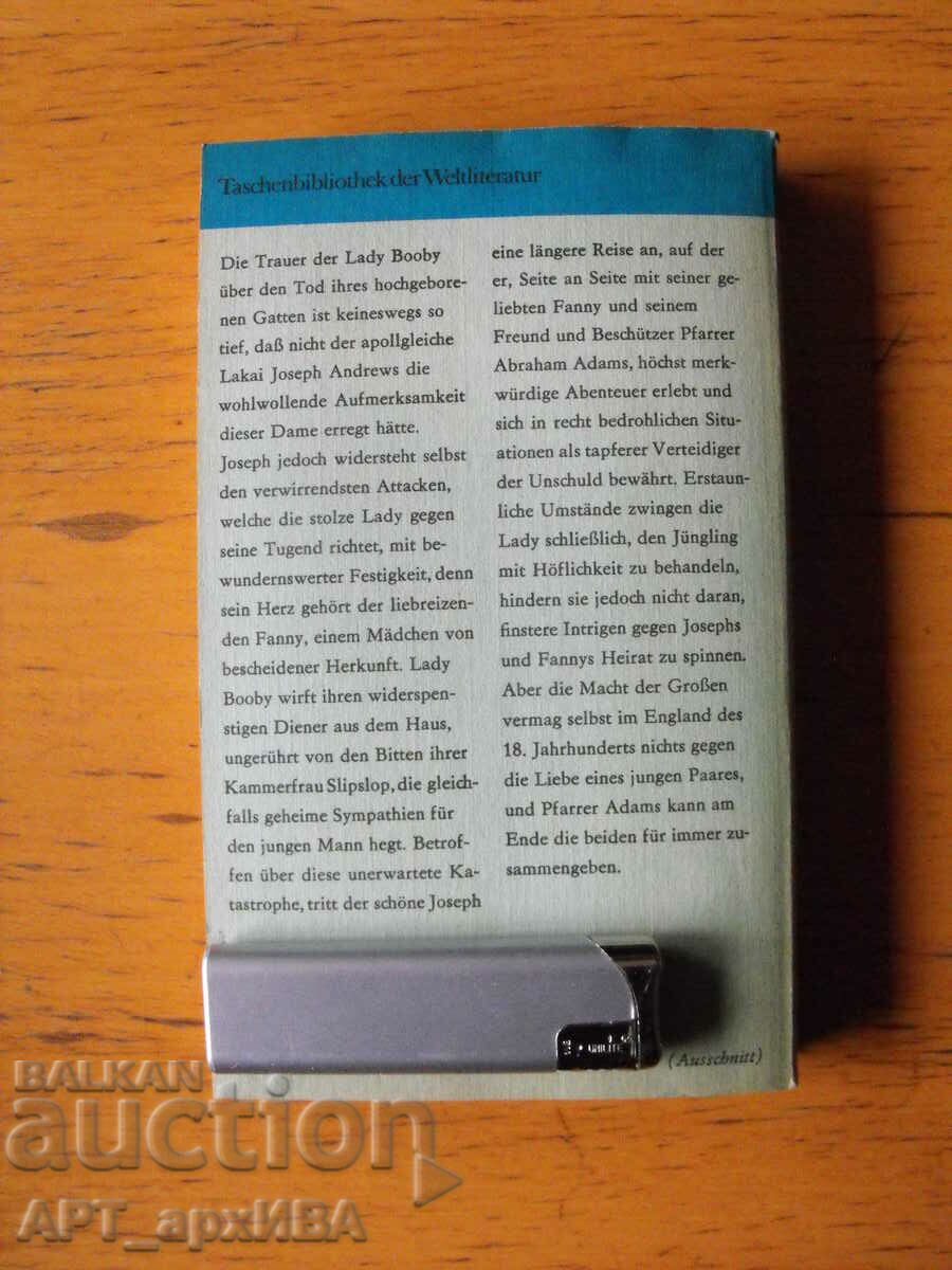 Joseph Andrews Abenteuer' /in German/. Aufbau Verlag. with price 3.50 BGN | € 1.79