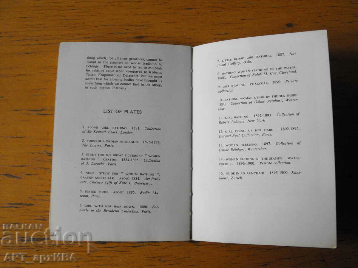 Renoir /in English/. Album with color reproductions. - 5 Renoir /in English/. Album with color reproductions. - 5