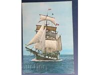 Καρτ ποστάλ Ship Sailboat Canada
