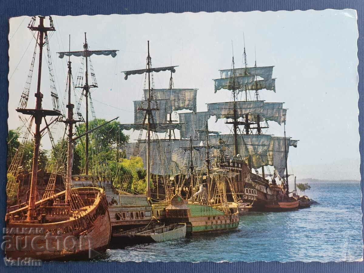 Καρτ ποστάλ Πλοία που πλέουν