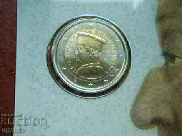 2 euro 2022 San Marino "Piero d'la Francesca" San Marino /1/ cu preț € 52.89 | 103.44 BGN