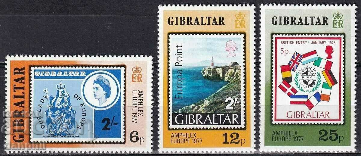 Gibraltar 1977 Europa CEPT „Natura” (**), serie curată