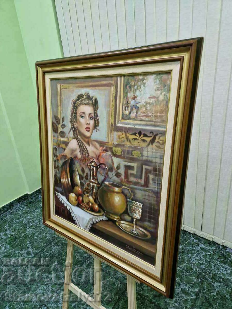 Παράδοση Εξαιρετικά όμορφη ελαιογραφία σε καμβά Παράδοση Εξαιρετικά όμορφη ελαιογραφία σε καμβά