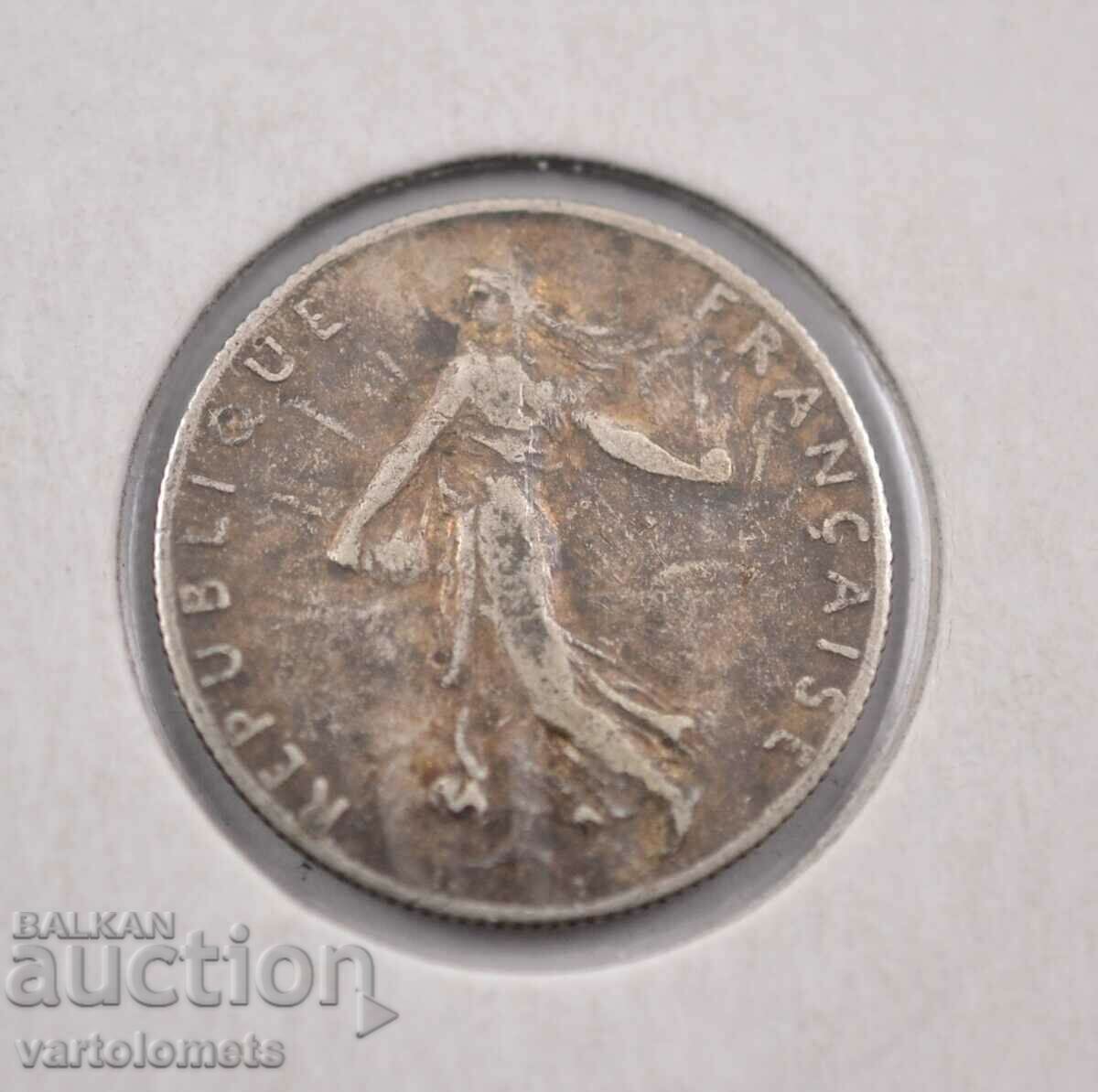 Παράδοση 50 centimes 1912 Ασήμι 0,835, 2,5 g, ø 18,1 mm - Γαλλία