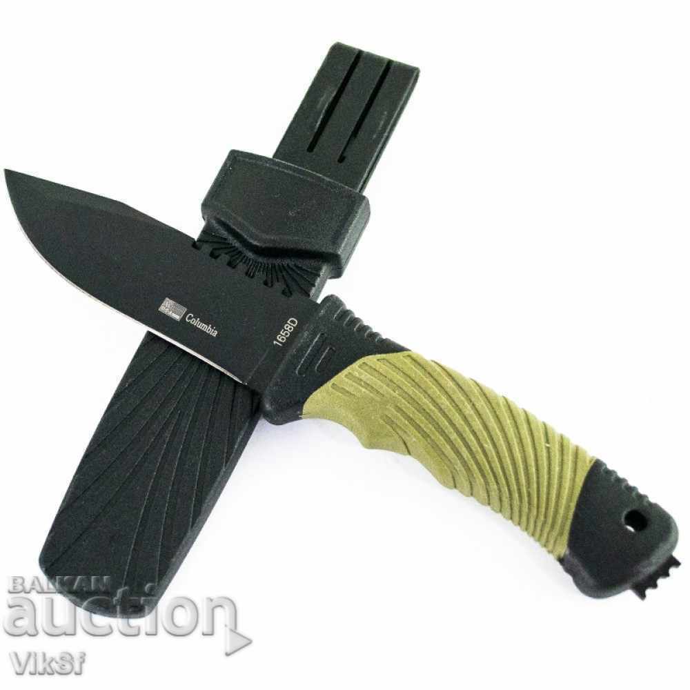 Tactical knife COLUMBIA 1658D with price 14.50 BGN | € 7.41