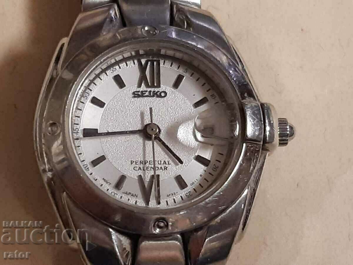 SEIKO watch, SEIKO - QUARTZ, women's, preserved with price 29.99 BGN | € 15.33 SEIKO watch, SEIKO - QUARTZ, women's, preserved with price 29.99 BGN | € 15.33
