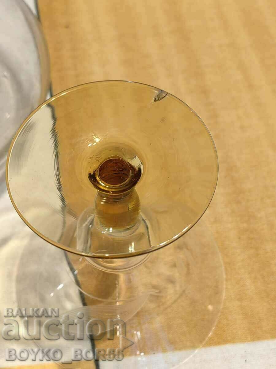 Delivery of Beautiful Crystal Wine Service Glasses and Bottles 1920s Delivery of Beautiful Crystal Wine Service Glasses and Bottles 1920s