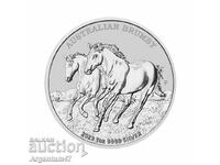 SILVER 1 OZ 2023 AUSTRALIA - BRUMBIE HORSE