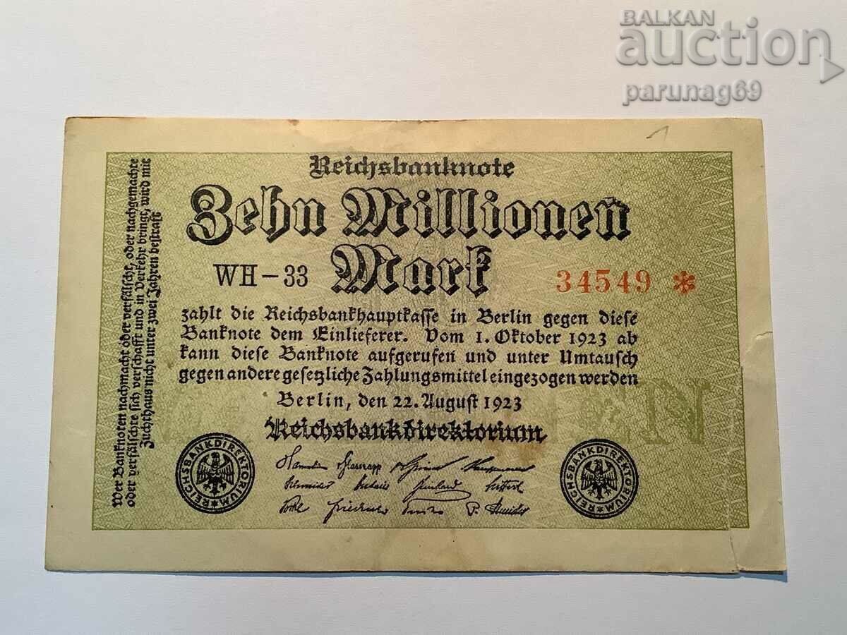 Γερμανία 10 εκατομμύρια μάρκες 1923