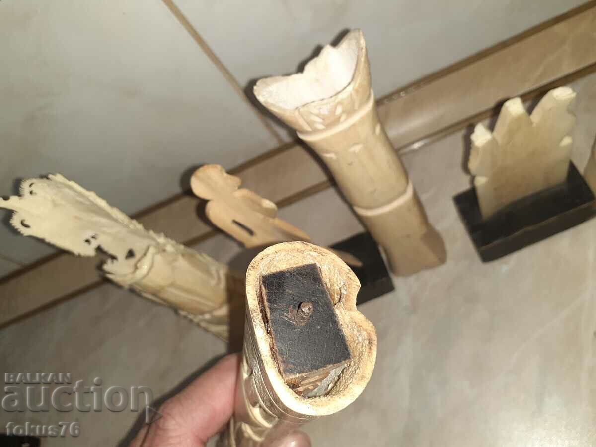 Аукцион Лот фигури статуетки от кост Аукцион Лот фигури статуетки от кост