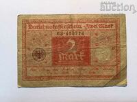 Германия 2 марки 1920 година