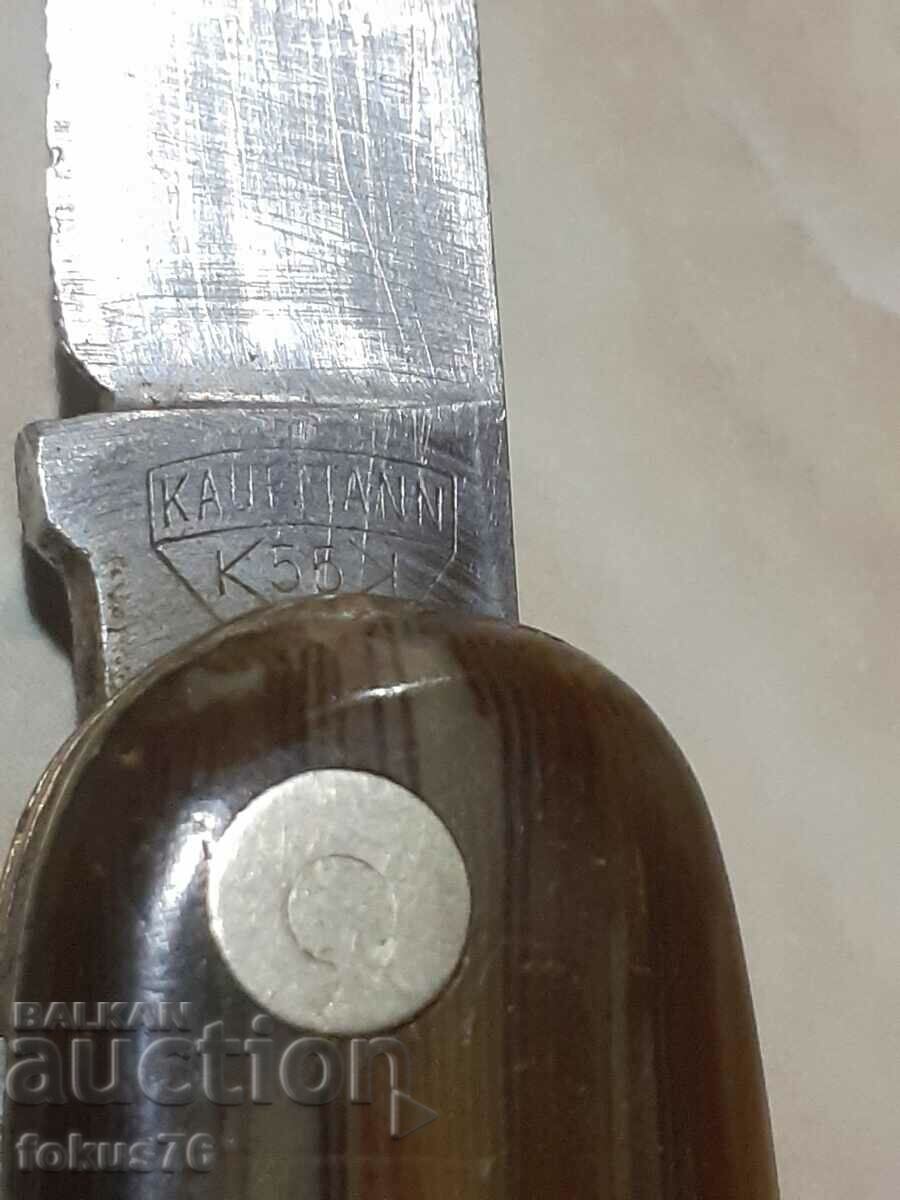 Auction Vintage Solingen Kaufmann Collector's Pocket Knife Auction Vintage Solingen Kaufmann Collector's Pocket Knife