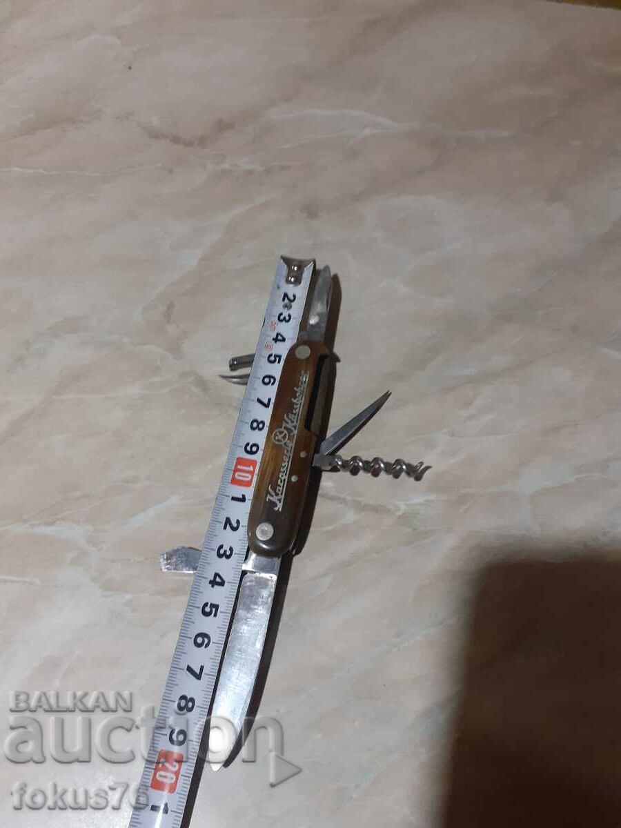 Vintage Solingen Kaufmann Collector's Pocket Knife - 7 Vintage Solingen Kaufmann Collector's Pocket Knife - 7