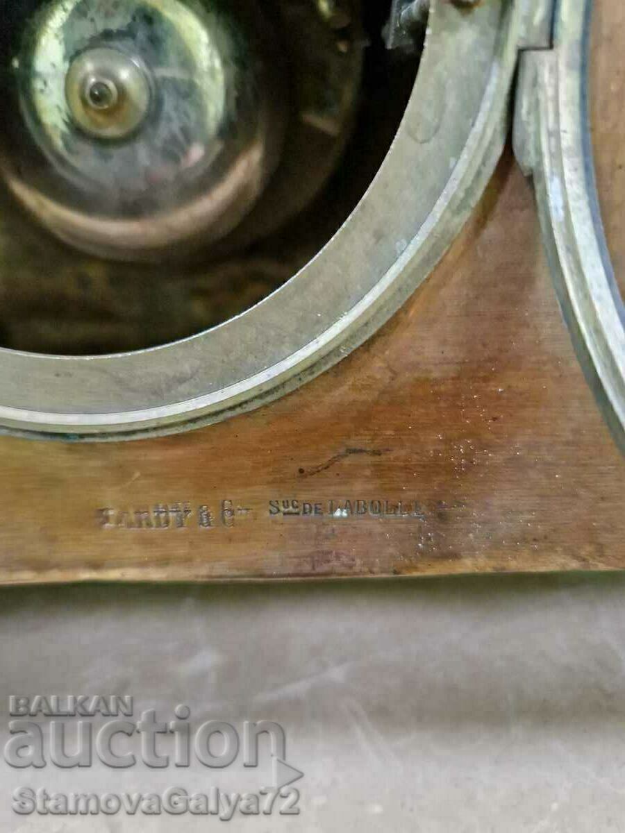 A great antique French bronze mantel clock - 7 A great antique French bronze mantel clock - 7