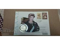 SILVER COIN GREECE 1964/50 QUEEN ANNE MARIA