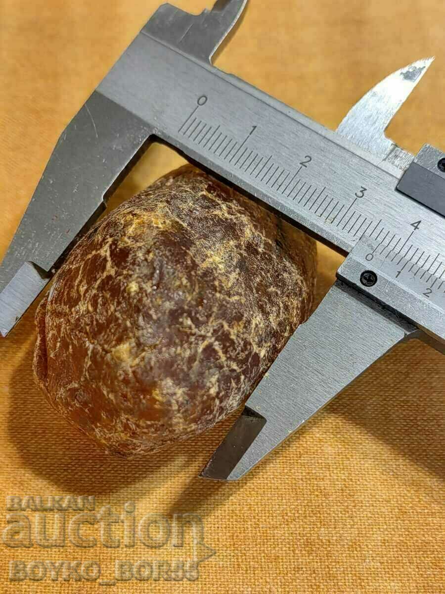 Chihlimbar natural mare neprelucrat 210,8 carate - 5