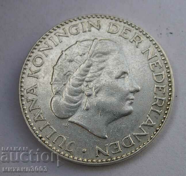 SILVER COIN 1 GULDEN 1955 NETHERLANDS with price 19.00 BGN | € 9.71 SILVER COIN 1 GULDEN 1955 NETHERLANDS with price 19.00 BGN | € 9.71