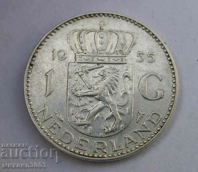 ΑΣΗΜΕΝΙΟ ΝΟΜΙΣΜΑ 1 GULDEN 1955 ΟΛΛΑΝΔΙΑ ΑΣΗΜΕΝΙΟ ΝΟΜΙΣΜΑ 1 GULDEN 1955 ΟΛΛΑΝΔΙΑ
