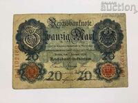 Γερμανία 20 γραμματόσημα 1908
