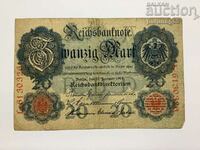 Germany 20 marks 1914