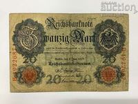Germania 20 de mărci 1907