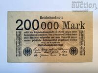 Германия 200 хиляди марки 1923 година